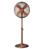 Electroline Ventilatore A Piantana 4 Pale 40Cm Bronzato-image