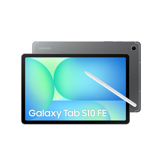 Image of Samsung Galaxy Tab S10 FE, Android Tablet, Display 10.9'' LCD, Wifi, RAM 8GB, 128GB, 8.000 mAh, S Pen, Android 15, IP68, Gray