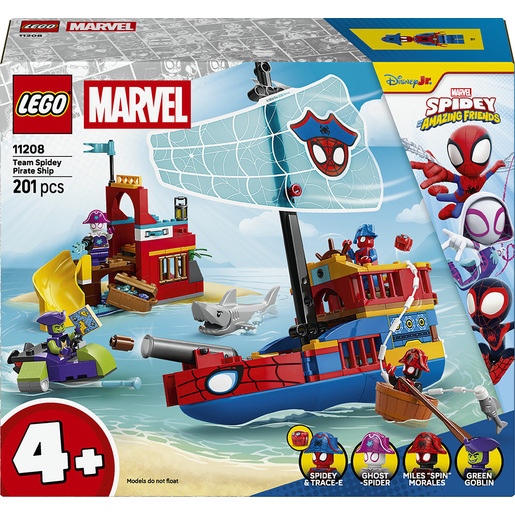 Image of LEGO Marvel Super Heroes Nave pirata del Team Spidey