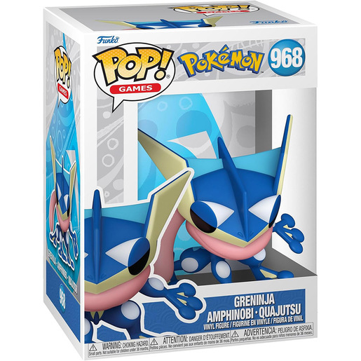 Image of Funko Pop! 968 Greninja – Pokémon modellino da azione e da collezione