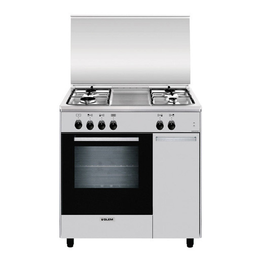 Image of Glem Gas AS854EI cucina Elettrico Acciaio inox