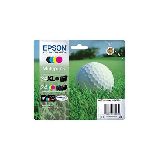 Image of Epson Golf ball T3479 cartuccia d'inchiostro 1 pz Originale Nero, Ciano, Magenta, Giallo
