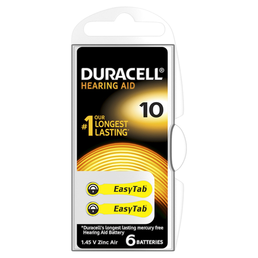 Image of Duracell EasyTab per apparecchi acustici 10