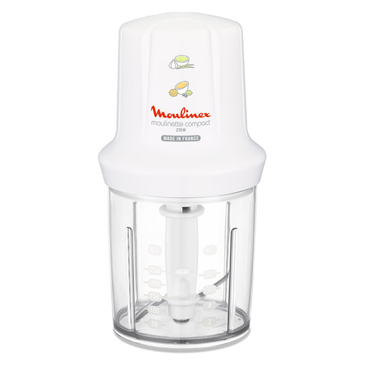 Image of Moulinex DJ3001 Moulinette Compact, 270 W, 43 Decibel, plastica, Bianco