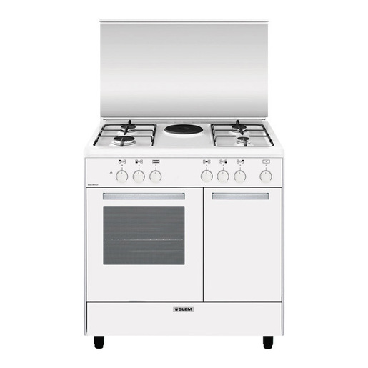 Image of Glem Gas AR856EX cucina Elettrico Combi Bianco