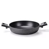 Moneta 0008730228 Padella Rotondo Nero, Grigio-image