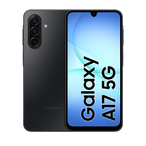 Image of Samsung Galaxy A17 5G, Android 15, Display sAMOLED 6.7'', 8GB RAM, 256GB, Batteria 5.000 mAh, Resistenza IP54, Memoria espandibile fino a 2TB, Black