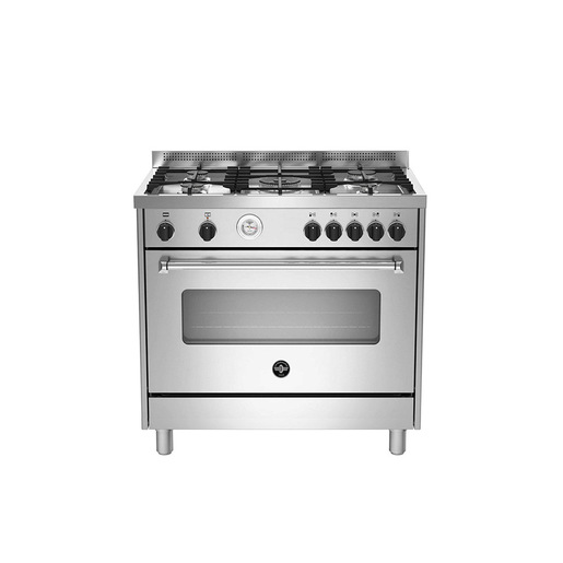 Image of Bertazzoni La Germania Americana SVH0JEA1X4D03 cucina Elettrico Gas Acciaio inox