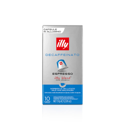 Image of Illy 10 caffè in Capsule compatibili Nespresso® Tostato DECAFFEINATO