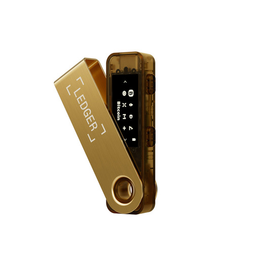 Image of Ledger Nano S Plus Portafoglio hardware con chiavetta USB Nero, Oro