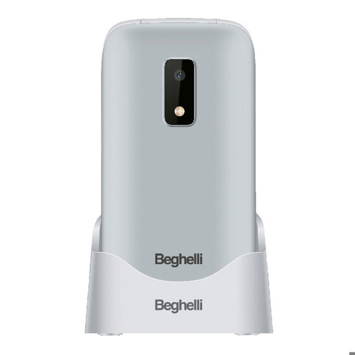 Image of Beghelli SLV 30-GPS PLUS 7,11 cm (2.8'') 100 g Grigio Telefono per anziani