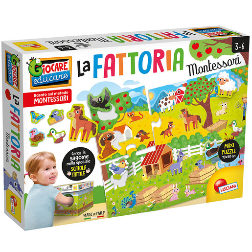 Image of Lisciani Montessori Maxi La Mia Fattoria