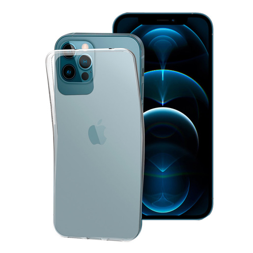 Image of Electroline Cover in gomma trasparente per iPhone 12 Pro (6.1'')