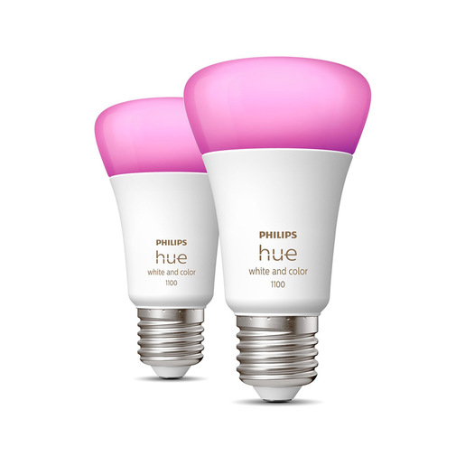 Image of Philips Hue White and Color ambiance 2 Lampadine Smart E27 75 W