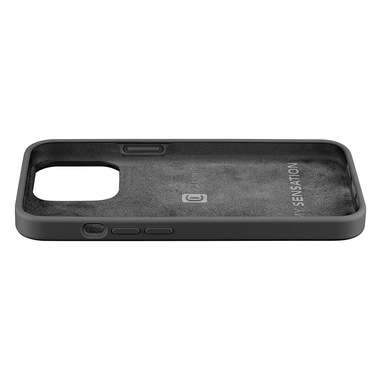Gueche Custodia In Silicone Morbido Per IPhone 13 6,1'' - Antiurto, Opaca, Nera - Supporta Ricarica Wireless, Priva Di BPA
