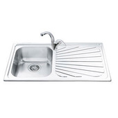 Smeg SP861D Lavello Lavello Ad Incasso Rettangolare Acciaio Inossidabile-image