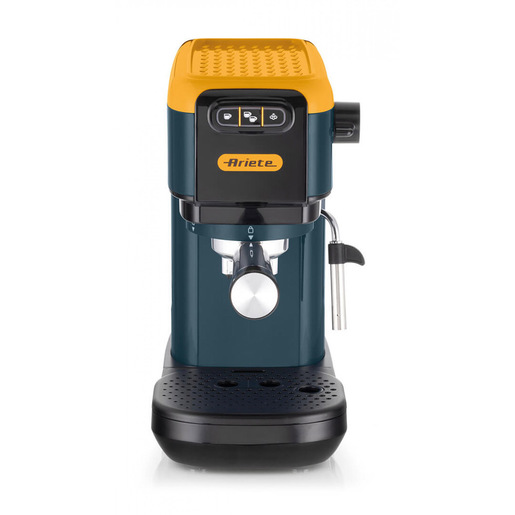 Image of Ariete 1399 Macchina da caffè espresso Mango Yellow, Per polvere e cialde ESE, 1300 W, Capacità 1,1L, 15 bar di pressione, Filtro 1, 2 tazze e cialda