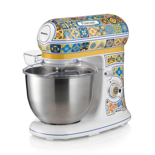 Image of Ariete 1588 Impastatrice Positano, Planetaria, 7 velocità, 2400 Watt, 5,5 litri, Tazza Acciaio Inox