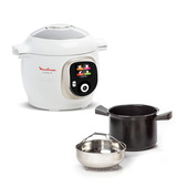 MOULINEX COOKEO+ CE85BA10 MULTICOOKER, 1600 W, capacità ciotola 6 l, Bianco-image