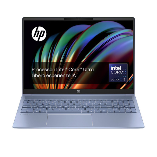 HP Pavilion 16-af0020nl Intel Core Ultra 7 155U Computer portatile 40,6 cm (16'') 2K 16 GB LPDDR5x-SDRAM 1 TB SSD Wi-Fi 6 (802.11ax) Windows 11 Home