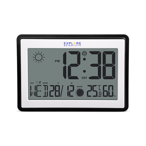 Image of Explore Scientific RDC8002 stazione meteorologica digitale Nero, Bianco LCD Batteria