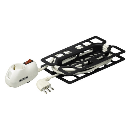 Image of bticino 3633DB prolunghe e multiple 3 m 3 presa(e) AC Nero, Bianco