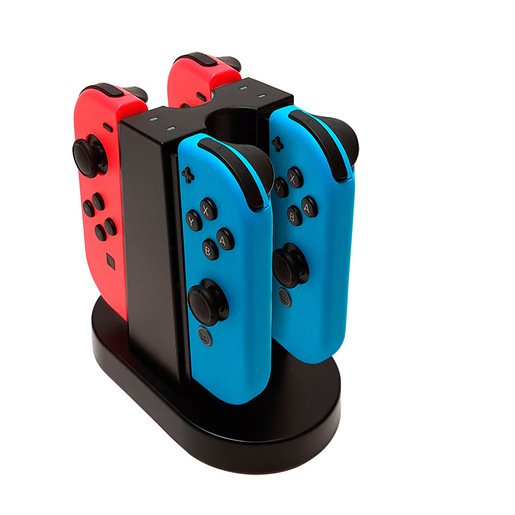 Image of Bigben Interactive SWITCHQUADCHARGER Caricabatterie per dispositivi mobili Comandi di gaming Nero USB Interno cod015