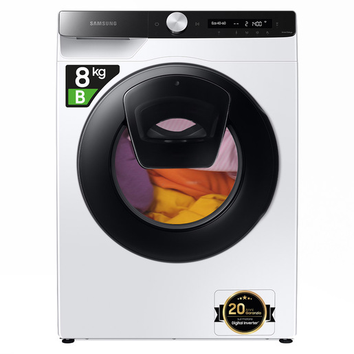 Image of Samsung WW80T554DAE/S3 lavatrice a caricamento frontale Addwash™ 8 kg