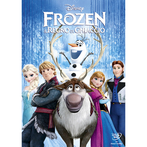 Image of Walt Disney Pictures Frozen: Il regno di ghiaccio DVD Inglese, ITA