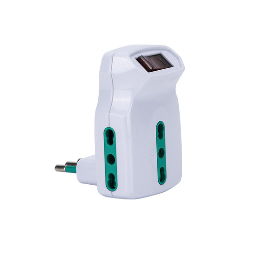 Image of FANTON 87315 adattatore per presa di corrente Tipo L (IT) Bianco