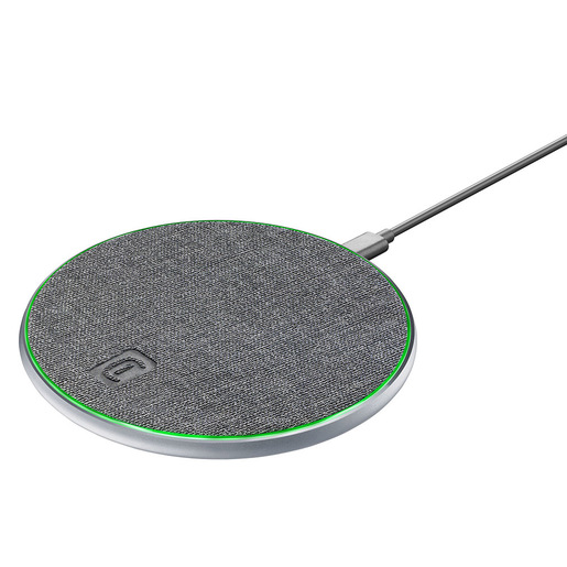 Image of Cellularline Tweed wireless charger 15W Base di ricarica wireless 15W