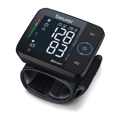 Image of Beurer BC 54 Misuratore di pressione da polso, tecnologia di gonfiaggio, indicatore di rischio colorato & PO 30 Saturimetro per il Monitoraggio della