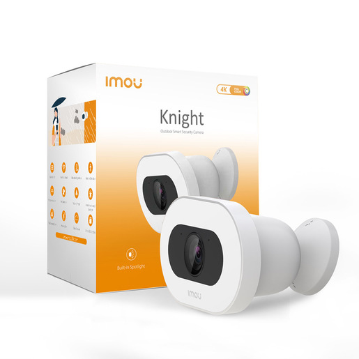 Image of Imou Knight Telecamera 4K (8MP) Wi-Fi da esterno con sirena e faretto