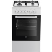 Beko FSS52020DW Cucina Elettrico Gas Bianco-image