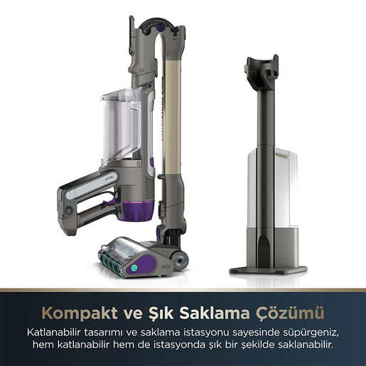 Image of Shark IP3251EUT aspirapolvere senza filo Oro, Grigio, Viola Senza sacchetto