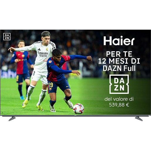 Image of Haier H75M80FUX 190,5 cm (75'') 4K Ultra HD Smart TV Wi-Fi Nero