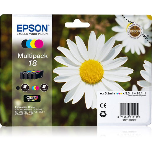 Image of Epson Daisy Multipack t18