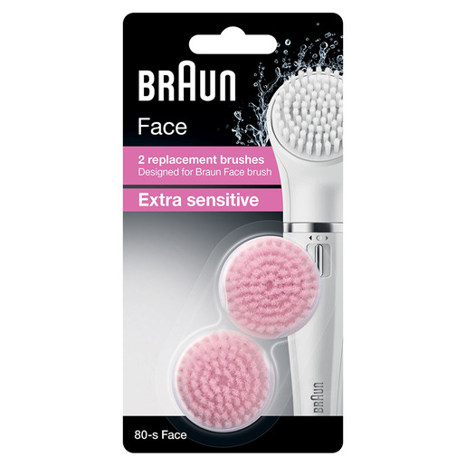 Image of Braun Face SE 80-s Refill 2 pz Testina per spazzola per viso