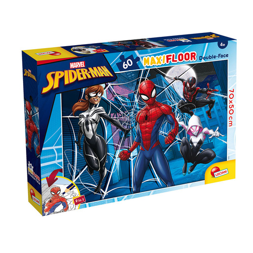 Image of Liscianigiochi Marvel Puzzle Df Maxi Floor 60 Spider-Man