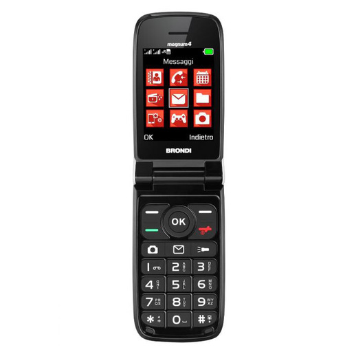 Image of Brondi Magnum 4 7,11 cm (2.8'') Bianco Telefono cellulare basico