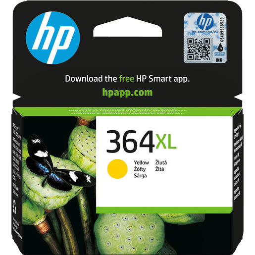Image of HP Cartuccia originale inchiostro giallo ad alta capacità 364XL