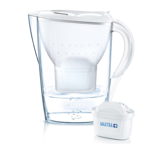 Image of Brita Marella Filtraggio acqua Caraffa filtrante Trasparente, Bianco 2