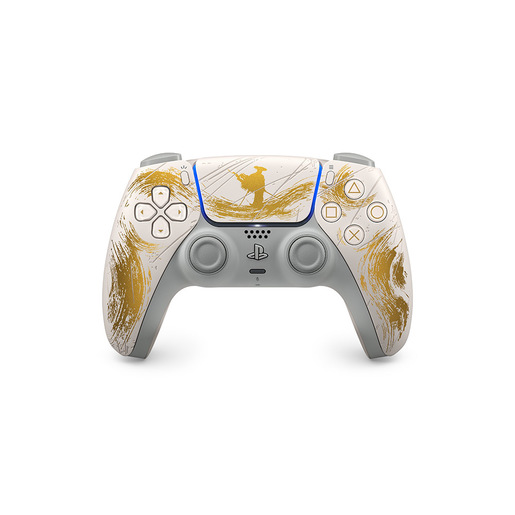 Image of Sony DualSense Wireless Controller - Ghost of Y?tei Gold Limited Edition Oro, Bianco Bluetooth/USB Gamepad Analogico/Digitale Android, MAC, PC, PlaySt
