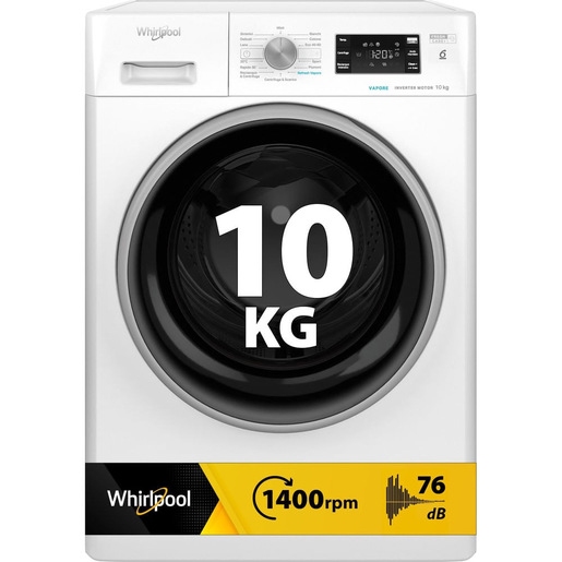 Image of        Whirlpool Lavatrice a libera installazione - FFB 1048 BSV IT