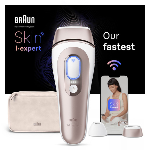 Image of Braun Epilatore Luce Pulsata Smart Skin I·Expert, Epilazione A Casa Tu