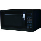 Sharp R-742BKW Forno A Microonde Nero Microonde Con Grill Superficie Piana 25 L 900 W-image