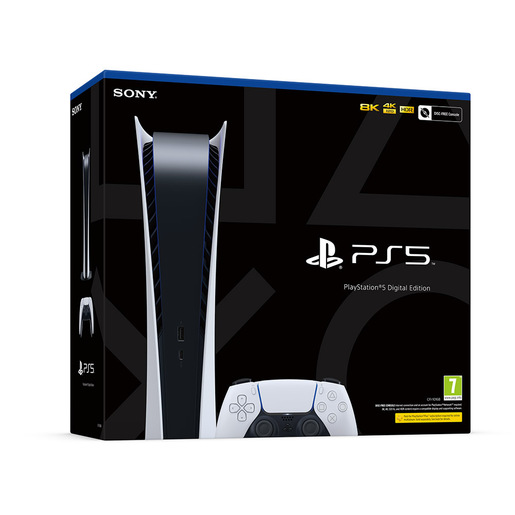 Sony PlayStation 5 Digital Edition C Chassis 825 GB Wi-Fi Nero, Bianco