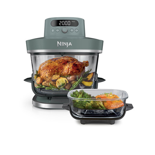 Ninja Crispi Pro 7-IN-1 Friggitrice ad Aria 5,7 Litri 2050 W (Grigio)