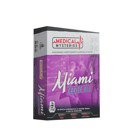 Image of Cranio ?reations CC595 gioco da tavolo Medical Mysteries - Miami 60 min Carta da gioco