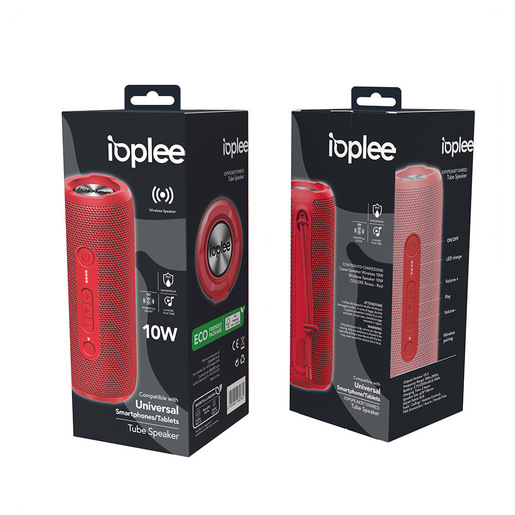 Image of IOPLEE Cassa Speaker Wireless 10W - Rosso